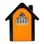 Sicherheitsbox in Hüttenform mit Zahlenschloss, Wandschrank, Tresor, inklusive 1 Schlüssel