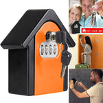 Sicherheitsbox in Hüttenform mit Zahlenschloss, Wandschrank, Tresor, inklusive 1 Schlüssel