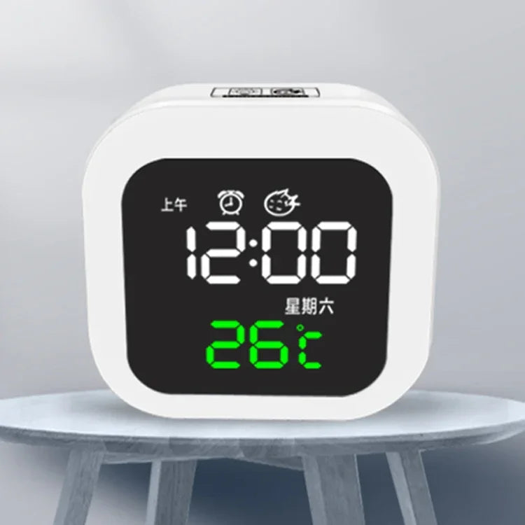 USB Smart Home Uhr mit Nachtlicht & Memory-Funktion & LED-Anzeige, Smart Clock
