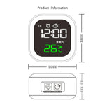 USB Smart Home Uhr mit Nachtlicht & Memory-Funktion & LED-Anzeige, Smart Clock
