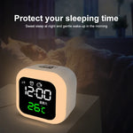 USB Smart Home Uhr mit Nachtlicht & Memory-Funktion & LED-Anzeige, Smart Clock