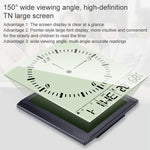 TS-8675 Multifunktionales Großbild-Uhren-Haushalts-Kreativ-Thermometer-Hygrometer, TS-8675