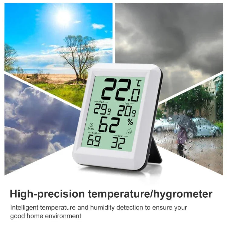TS-FT0421 Hochpräzises Temperatur- und Feuchtigkeitsmessgerät für den Innenbereich, TS-FT0421