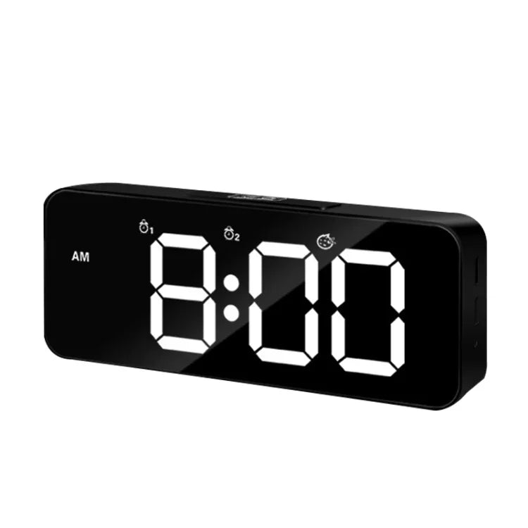 XM905 Multifunktionaler sprachgesteuerter Wecker LED-Elektronische Wanduhr