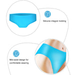 Damen modische Silikon-Badehose