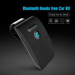 SP09 Multipoint Wireless Bluetooth V4.2 Freisprechanlage für das Auto, unterstützt Sprachausgabe und Vibrationssensor