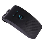 SP09 Multipoint Wireless Bluetooth V4.2 Freisprechanlage für das Auto, unterstützt Sprachausgabe und Vibrationssensor