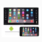 848V 16,7 Zoll Multi-Touchscreen GPS-Navigationssystem für Autos, unterstützt TF-Karte / USB / AUX / MP5-Player / Android- & iPhone-Mirror-Links, 848V