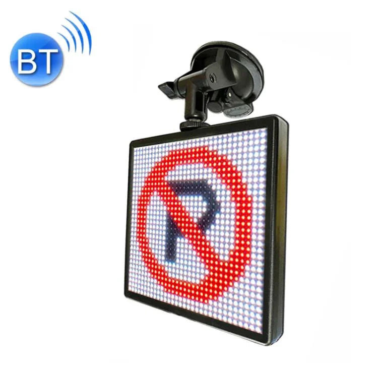32x32 Pixel Vollfarbige Drahtlose Bluetooth APP Steuerung Emoticon Smile Gesichter LED Auto Zeichen LED Display Beleuchtungstafel, 32x32 Pixel Autoladung