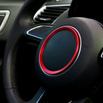 Car Aluminum Steering Wheel Decoration Ring For Audi, For Audi