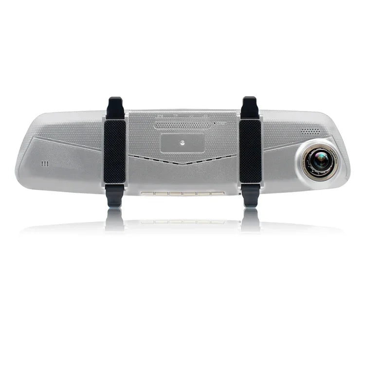 V100 7-Zoll-LCD-Touchscreen-Rückspiegel-Autorecorder mit separater Kamera, 170 Grad Weitwinkel, unterstützt Nachtsicht/Loop-Video/Bewegungserkennung/G-Sensor/TF-Karte, 7 Zoll