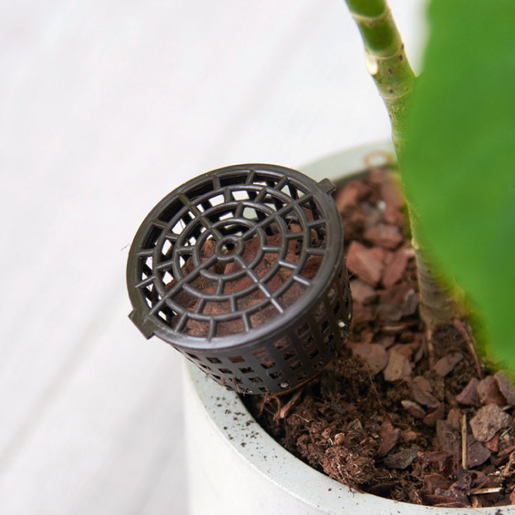 10PCS Bonsai Werkzeuge Gartenprodukte Gartenwerkzeuge Bonsai-Düngerkästen mit Abdeckung, kleine Größe: 4 x 3cm, kleine Größe: 4 x 3cm