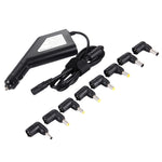 Laptop Notebook Netzteil 90W Universelles Auto-Ladegerät mit 8 Netzadaptern & 1 USB-Anschluss für Samsung, Sony, Asus, Acer, IBM, HP, Lenovo, Auto-Ladegerät
