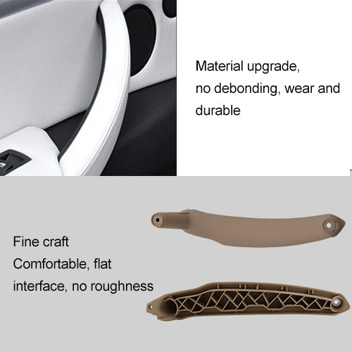 Car Interior Right Handle Inner Door Armrest Panel Pull 51416969402 for BMW X5 / X6, Left Drive