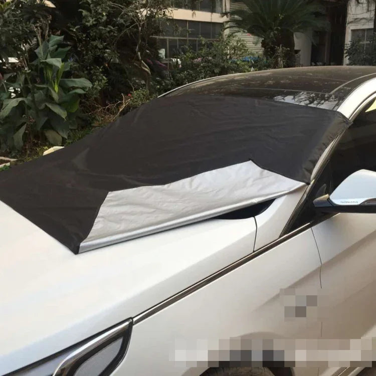 Magnetische Auto-Frontscheibenabdeckung / Frostschutzabdeckung Winter-Autoschneeschutzabdeckung Auto-Frontscheiben- / Regen- / Frost- / Sonnenschutz-Autoschneeschutz, Größe: 210 x 120 cm, 210 x 210 cm
