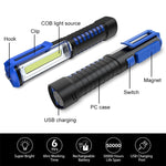 Jtron Car Home Car Work Maintenance Lamp Inspection Maintenance Light Emergency COBLED Charging Lamp, Work Maintenance Lamp