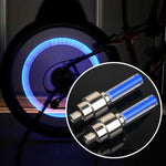 2 Stück Radreifenlampen mit Batterie für Auto / Motorrad / Fahrrad