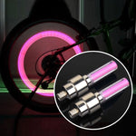 2 Stück Radreifenlampen mit Batterie für Auto / Motorrad / Fahrrad