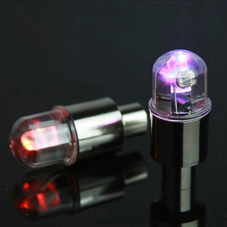 2 Stück Ventilkappen-Licht Radreifenlampen mit Batterie für Auto / Motorrad / Fahrrad