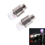 2 Stück Ventilkappen-Licht Radreifenlampen mit Batterie für Auto / Motorrad / Fahrrad