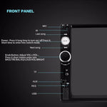 7010B HD 2 DIN 7 Zoll Auto Bluetooth Radio Receiver MP5 Player, unterstützt FM & USB & TF-Karte, 7010B