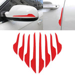 8 PCS Car Vehicle Door Side Guard Anti Crash Strip Exterior Avoid Bumps Collsion Impact Protector Sticker, Door Side Guard, R-2119, R-2119 Door Edge Guards