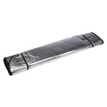 Silberne Aluminiumfolie Sonnenblende Auto Windschutzscheibe Visier Abdeckung Block Frontscheibe Sonnenschutz UV-Schutz, Größe: 130 x 60 cm, 130 x 60 cm