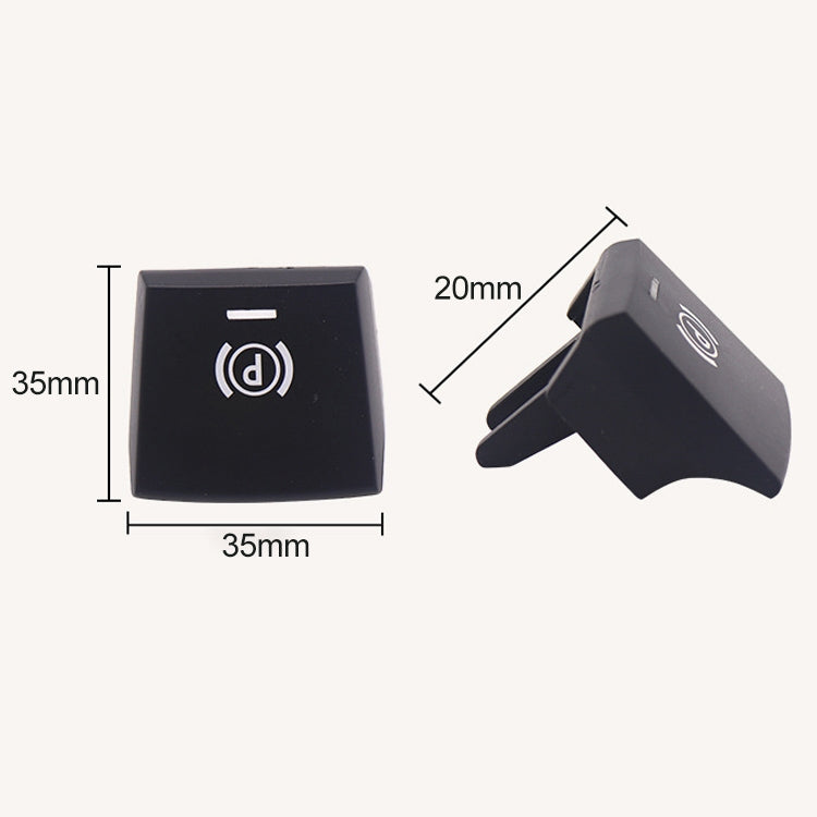 Auto Parking Switch Cover Replacement Handbrake P Key Button for BMW 5 / 6 Series 2014/07-2017/05, For BMW 5 / 6 Series 2015-2018