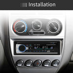SWM-530 12V Universal Auto Doppel-USB-Ladegerät Radio Receiver MP3-Player, unterstützt FM & Bluetooth mit Fernbedienung, SWM-530
