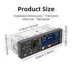 SWM-7805C 4,1 Zoll Touchscreen Universal Autoradio Empfänger MP5 Player, unterstützt FM & Bluetooth & TF-Karte mit Fernbedienung, SWM-7805C
