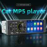 SWM-7805C 4,1 Zoll Touchscreen Universal Autoradio Empfänger MP5 Player, unterstützt FM & Bluetooth & TF-Karte mit Fernbedienung, SWM-7805C