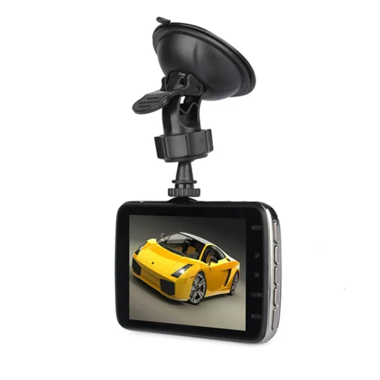 4 Zoll HD-Videoaufzeichnung HD Display Auto-Recorder mit separater F2.0 Kamera, 12 MP 170 Grad Weitwinkel/Rückfahrkamera-Loop-Aufzeichnung/G-Sensor-Aufzeichnung/WDR Full HD/Frontkamera 1080P/Rückkamera 720P/unterstützt 32G TF-Karte, 4 Zoll