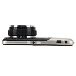 4 Zoll HD-Videoaufzeichnung HD Display Auto-Recorder mit separater F2.0 Kamera, 12 MP 170 Grad Weitwinkel/Rückfahrkamera-Loop-Aufzeichnung/G-Sensor-Aufzeichnung/WDR Full HD/Frontkamera 1080P/Rückkamera 720P/unterstützt 32G TF-Karte, 4 Zoll