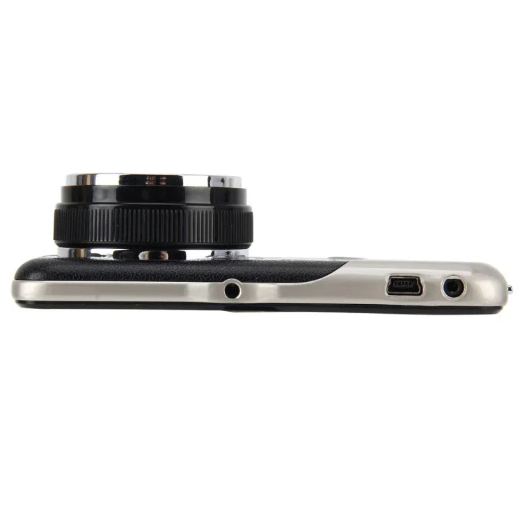 4 Zoll HD-Videoaufzeichnung HD Display Auto-Recorder mit separater F2.0 Kamera, 12 MP 170 Grad Weitwinkel/Rückfahrkamera-Loop-Aufzeichnung/G-Sensor-Aufzeichnung/WDR Full HD/Frontkamera 1080P/Rückkamera 720P/unterstützt 32G TF-Karte, 4 Zoll