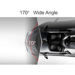 4 Zoll HD-Videoaufzeichnung HD Display Auto-Recorder mit separater F2.0 Kamera, 12 MP 170 Grad Weitwinkel/Rückfahrkamera-Loop-Aufzeichnung/G-Sensor-Aufzeichnung/WDR Full HD/Frontkamera 1080P/Rückkamera 720P/unterstützt 32G TF-Karte, 4 Zoll