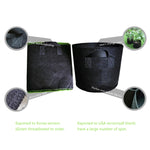 20 Gallon Pflanz-Growbag Verdickter Vliesstoff-Belüftungstopfbehälter mit Griff, 20 Gallonen