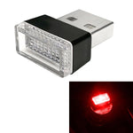 Universal PC Car USB LED Atmosphere Lights Emergency Lighting Decorative Lamp, Red Light, Yellow Light, Ice Blue, Blue Light, Pink Light, Green Light