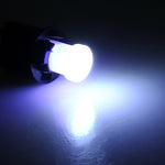 10 PCS T10/W5W/194/501/168 0.4W 20LM 6500K COB Bulbs Car Reading Lamp Clearance Light, DC 12V, Ice Blue Light, White Light