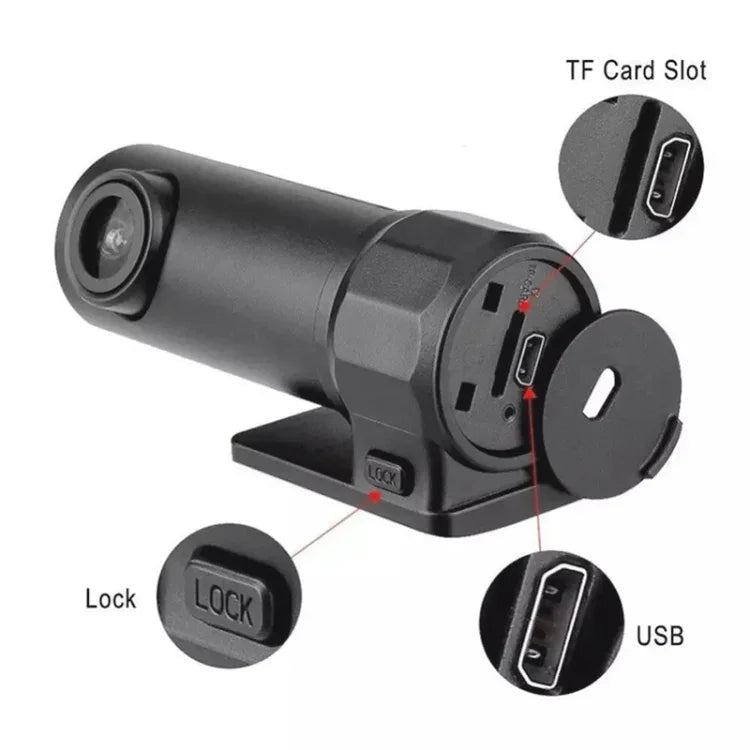 Mini Auto Dashcam WiFi Monitor Full HD Dashcam Videorecorder Camcorder Bewegungserkennung, unterstützt TF-Karte & Android & IOS, K602