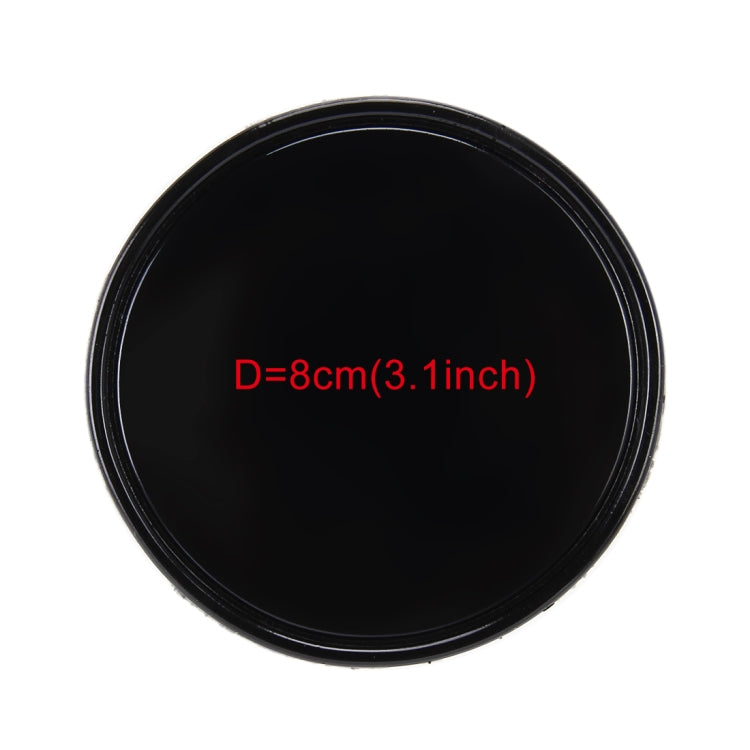 Car Auto Round Soft Rubber Dashboard Anti-slip Pad Mat for Phone / GPS/ MP4/ MP3, Diameter: 8cm, Round Soft Rubber Mat(Black), Round Soft Rubber Mat(Transparent)