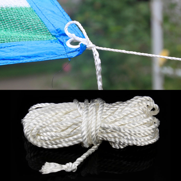 10m Mehrzweck-Haushaltsschnur Camping Gartenschnur Nylon geflochtenes Seil, 10m