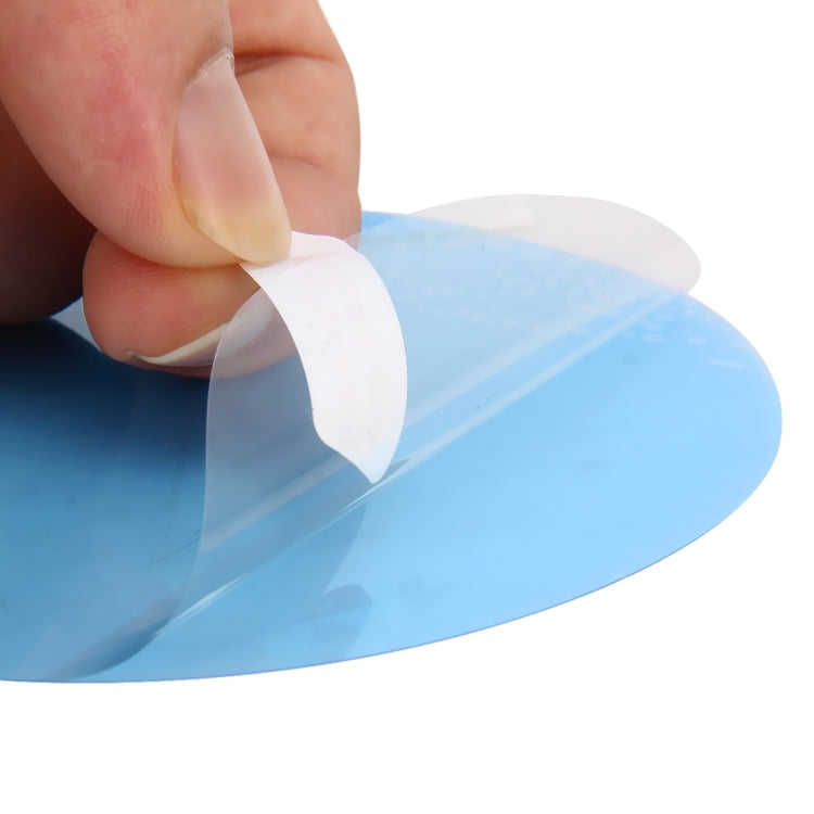 Car Round PET Rearview Mirror Protective Window Clear Anti-fog Waterproof Rain Shield Film, Diameter: 8cm, 8*8cm