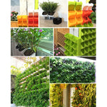 PP Pflanzgefäß Blumentopf Wandbehang Garten Hängend Stapelbar Gartenbedarf