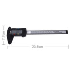 LCD Digitaler Messschieber/Mikrometer, Messbereich: 150 mm (6 Zoll), CMS5201, CMS5201S