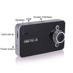 K6000 2,3 Zoll 90-Grad-Weitwinkel Full HD 720P Auto-Video-DVR, unterstützt TF-Karten (max. 32 GB) / Bewegungserkennung, mit 2 Nachtsicht-Fülllichtern, K6000