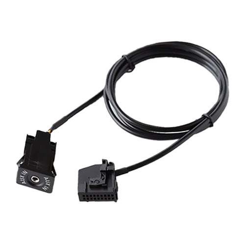 AUX Adapter Switch Plug + Wiring Hardness for Volkswagen Audi MFD2 RNS2 / Ford, Cable Length: 1.5m, For  Volkswagen / Audi / Ford