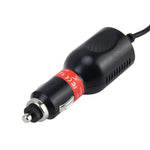 Universelles Mini-USB-Ladeadapter für Auto-DVR-Kamera GPS-Navigation Eingang 10V - 48V Ausgang 5V 2A, Kabellänge: 1m, Mini-USB-Kabellänge: 1m