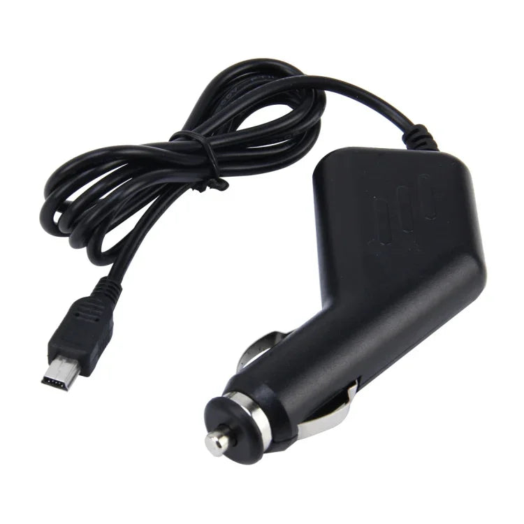 Universal Mini-USB-Ladeadapter für Auto-DVR-Kamera GPS-Navigation Eingang 10V - 48V Ausgang 5V 1.5A, Kabellänge: 1,2m, Mini-USB-Kabellänge: 1,2m