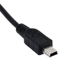 Universal Mini-USB-Ladeadapter für Auto-DVR-Kamera GPS-Navigation Eingang 10V - 48V Ausgang 5V 1.5A, Kabellänge: 1,2m, Mini-USB-Kabellänge: 1,2m