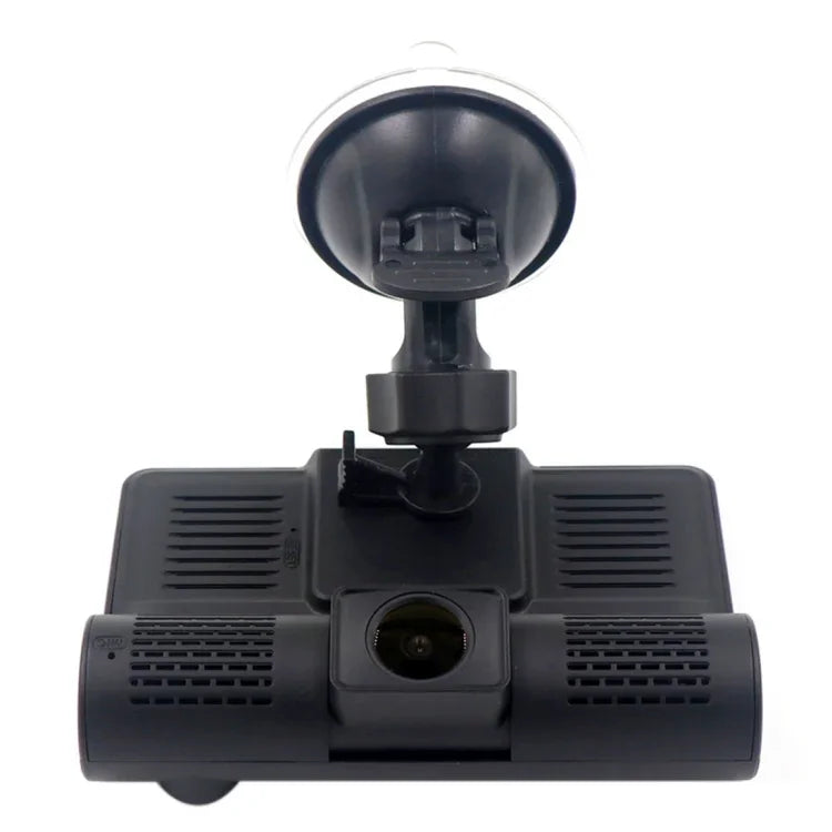 4,0 Zoll IPS-Bildschirm 5,0 Megapixel 170 Grad Weitwinkel Full HD 1080P 3 Kanäle Video Auto DVR, unterstützt Nachtsicht-Fülllicht / Rückfahrvisualisierung / TF-Karte (max. 32 GB) / G-Sensor / Bewegungserkennung, 170 Grad